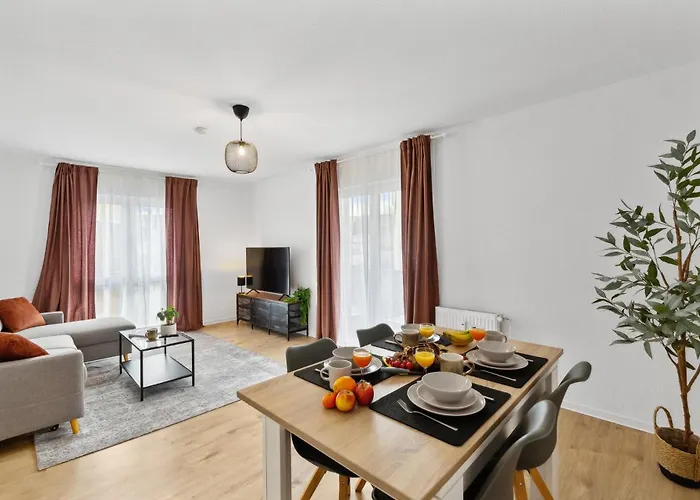 Appartement Parkplatz I Balkon & Schnelles Wlan I Nahe Zeche Zollverein *